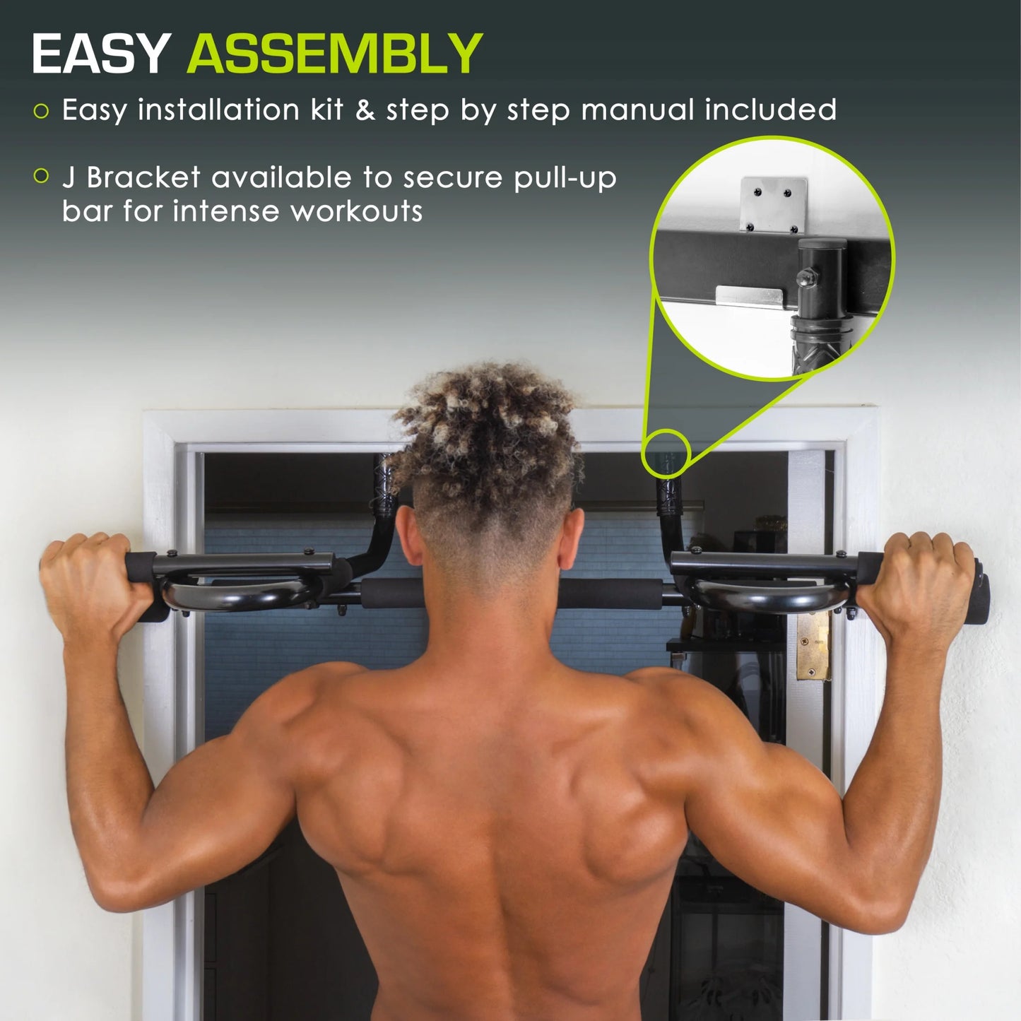 Transform Your Home Workouts with the Heavy-Duty Multi-Grip Chin-Up/Pull-Up Bar