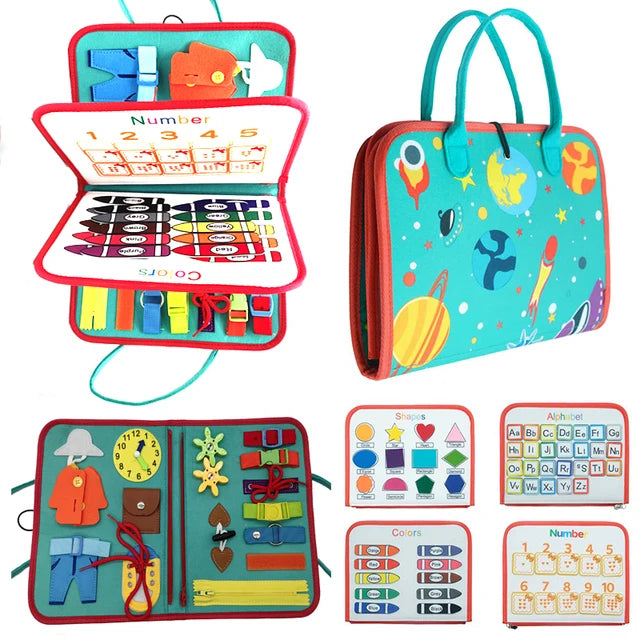 Curiosity Corner - Montessori Sensory Board