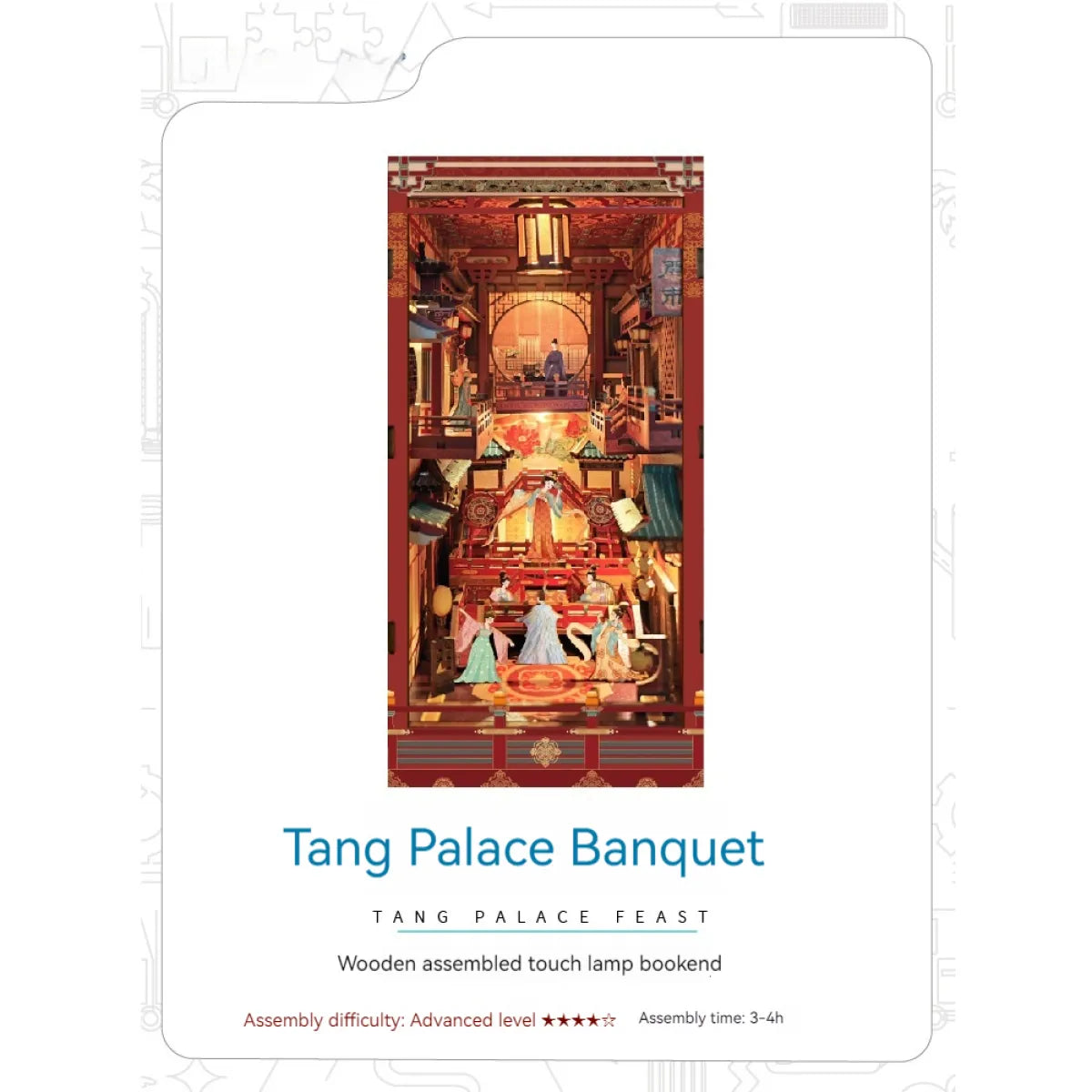 DIY Cottage Magic World 3D Stereo Book Stand