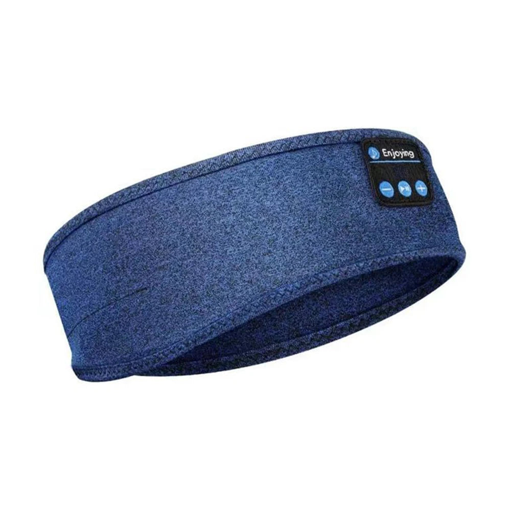 Wireless Bluetooth Sports Headband Earphones - Comfortable Music Eye Mask for Sleep and Relaxation