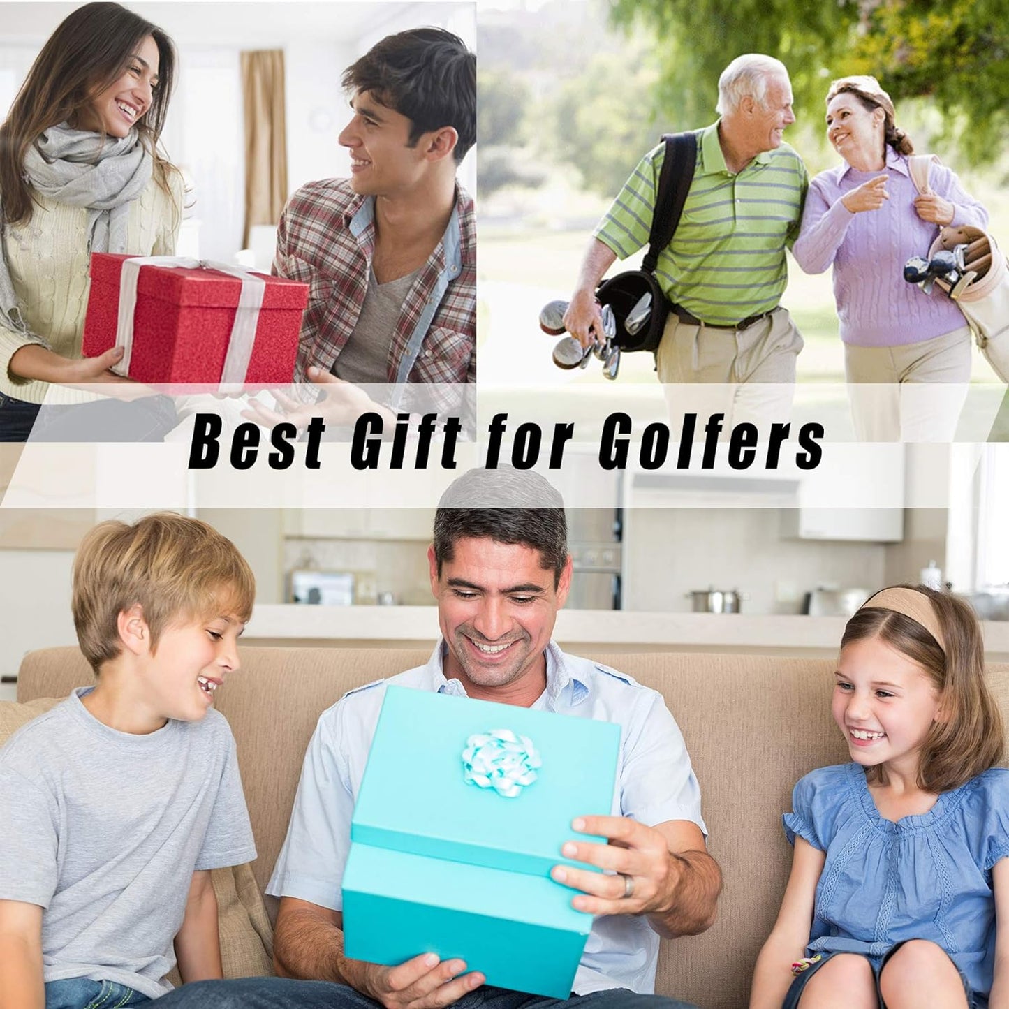 Premium Stainless Steel Golf Ball Retriever with Dual Grabbers - Telescopic & Lightweight - Essential Golf Accessory for Men