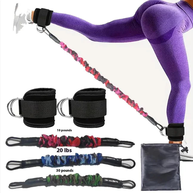 Ankle Support Trainer Bands with Adjustable Straps
