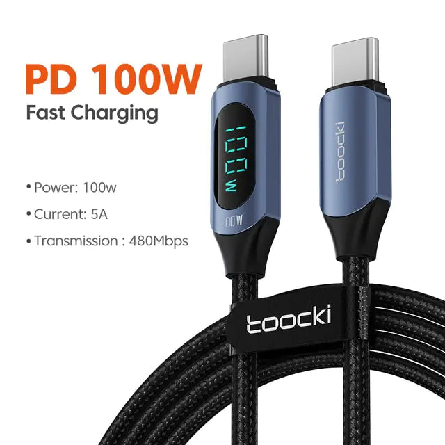 TurboCharge 100W PD Fast Charging Cable