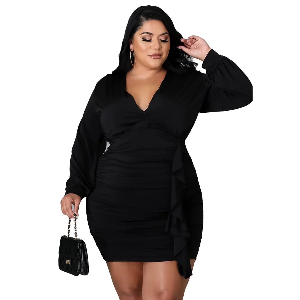 Women Spring Plus Size Dresses