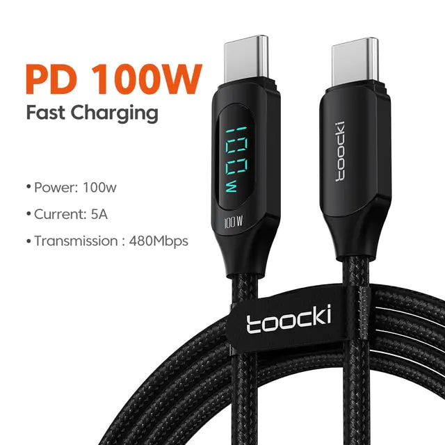 TurboCharge 100W PD Fast Charging Cable