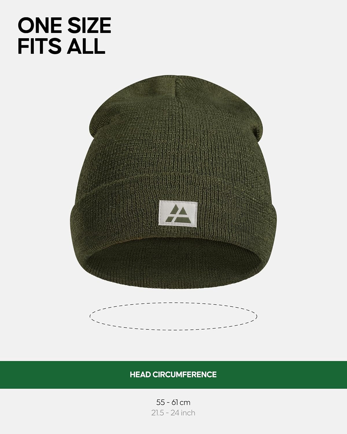 Versatile and Stylish Sustainable Blue Beanie for All - Perfect for Men & Women