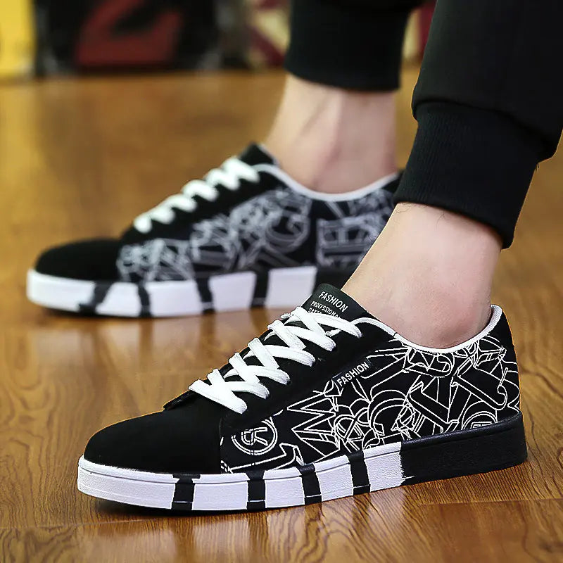 Men's Casual Trendy Canvas Sneakers for Running
