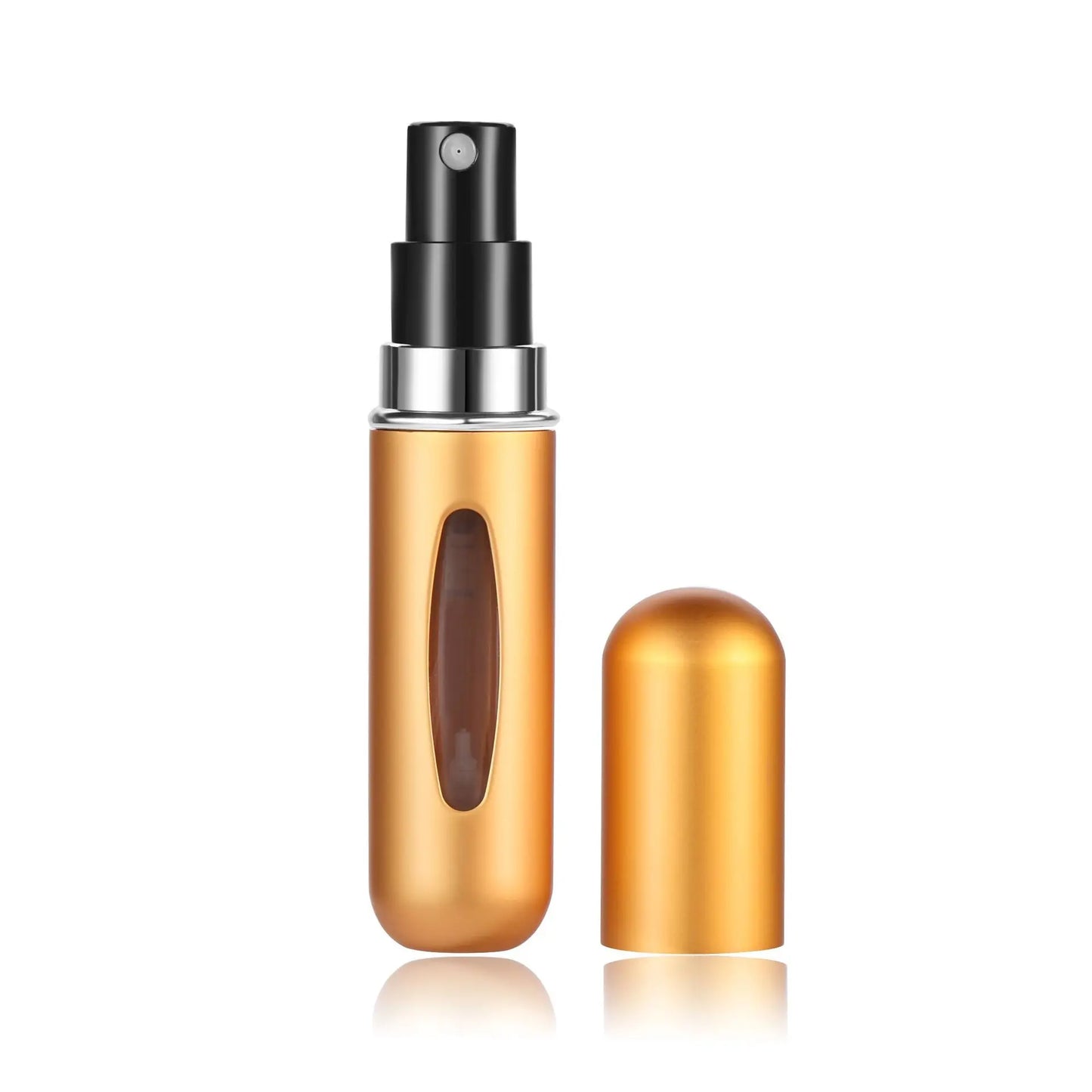 Portable 5ml Mini Perfume Refill Bottle - Travel-Friendly Refillable Spray Atomizer for On-the-Go Scent Solutions