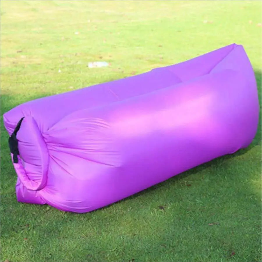 Experience Ultimate Relaxation with Our Waterproof Outdoor Beach Air Bed – Perfect for Couples on Vacation!