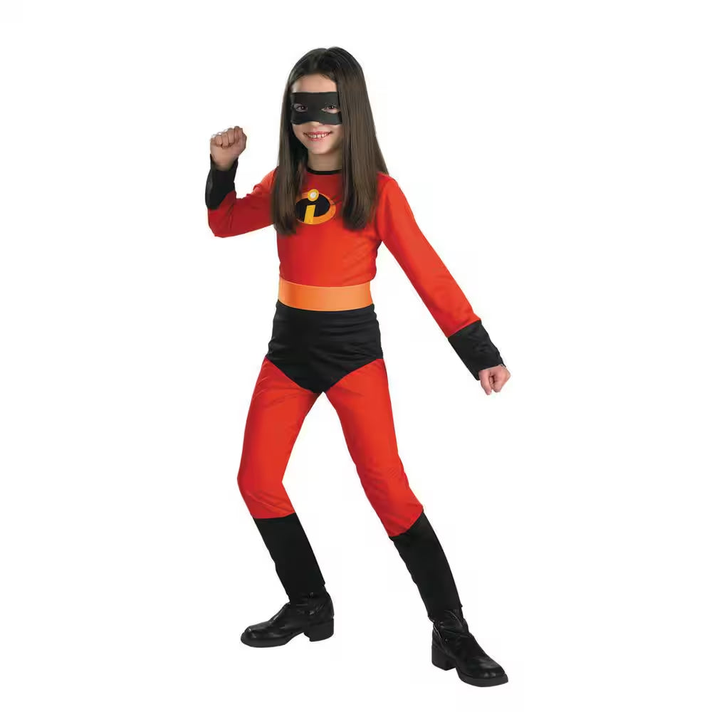 Transform Your Little Girl into a Superhero with The Incredibles Violet Costume - Perfect for Halloween Fun!