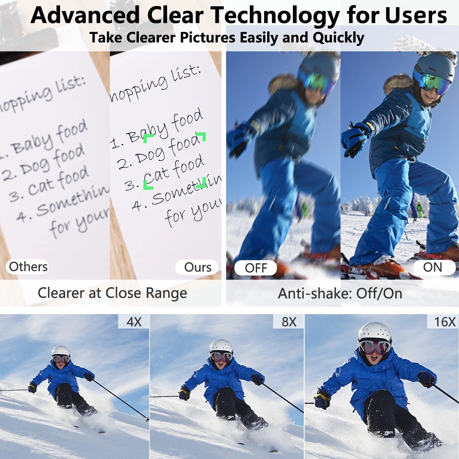 Compact 1080P Digital Camera with 16X Zoom - Perfect Starter Camera for Teens, Students, and Seniors (Green)