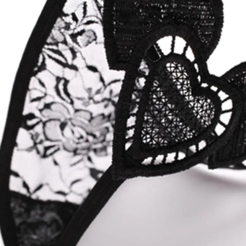 Women's Sexy Lace Thong, Ultra-Thin Transparent Panties