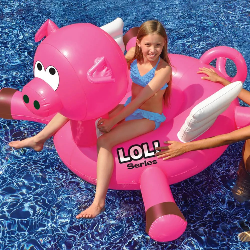 LOL Pig Inflatable Pool Float