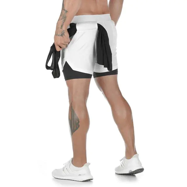 FlexFit - Gym Workout Shorts With Phone Pocket