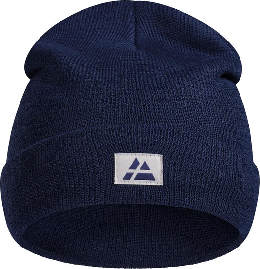 Versatile and Stylish Sustainable Blue Beanie for All - Perfect for Men & Women