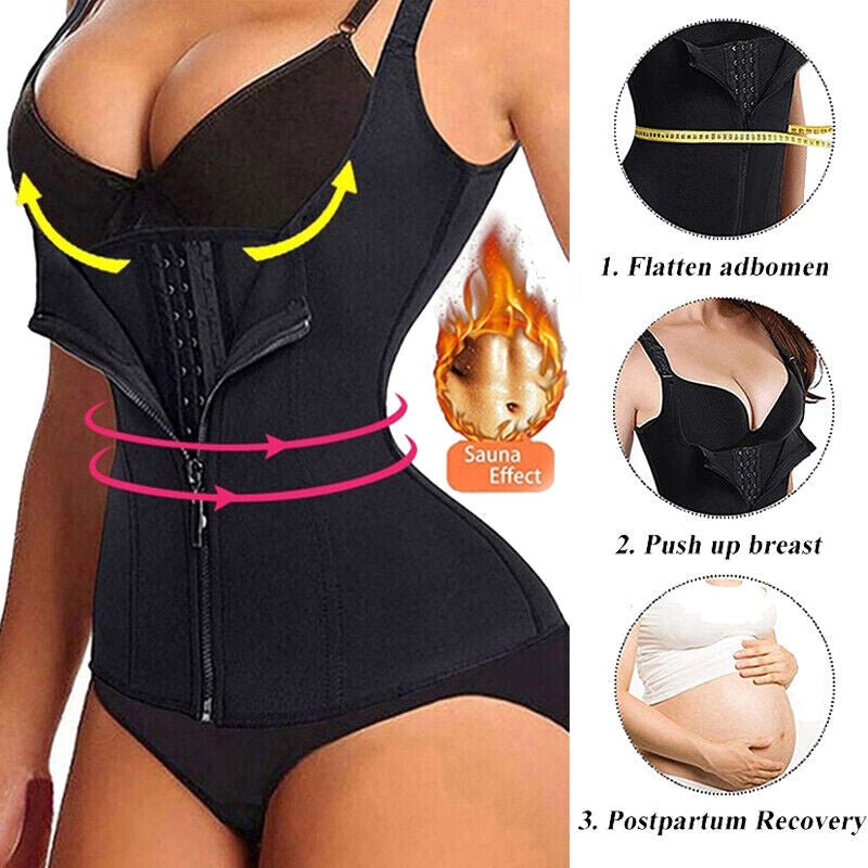 Experience Ultimate Comfort and Control with the Women's Slimming Waist Trainer Shapewear Top
