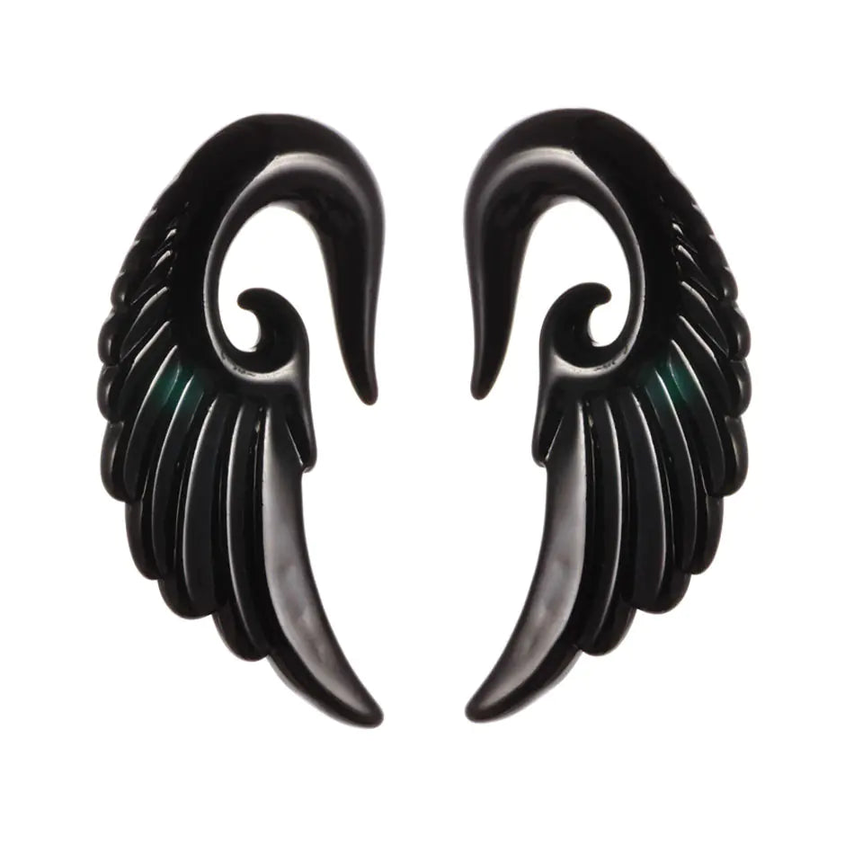 Acrylic Angel Wings Resin Earrings for Cross-Border Sales