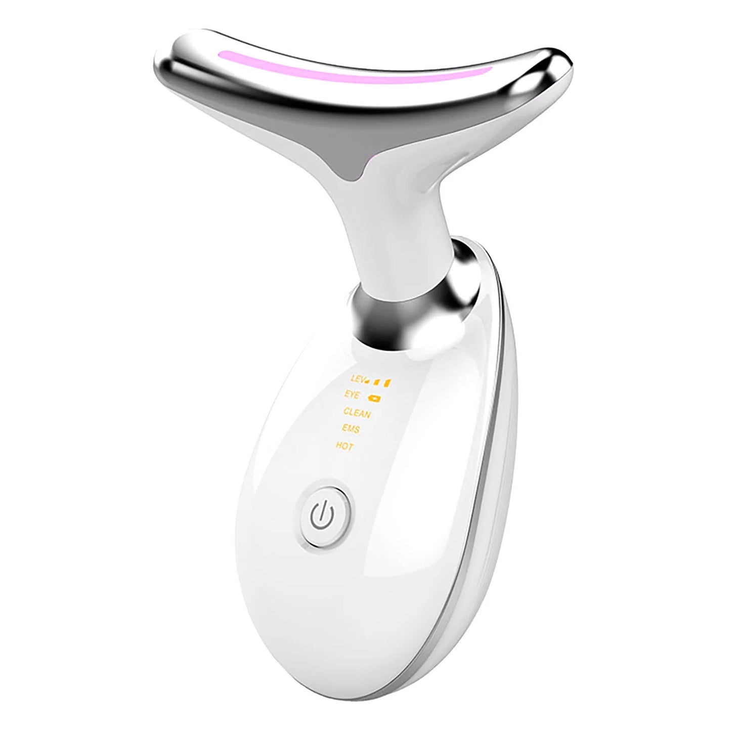 BGZLEU 3-in-1 Portable Neck & Face Beauty Device - Ultimate Skin Care Facial Massager with Vibration, Thermal, and Microcurrent for Sculpting and Rejuvenation