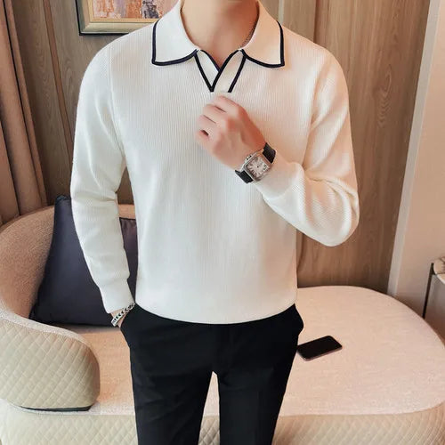 Warm in Winter Lapel Knitted Sweaters