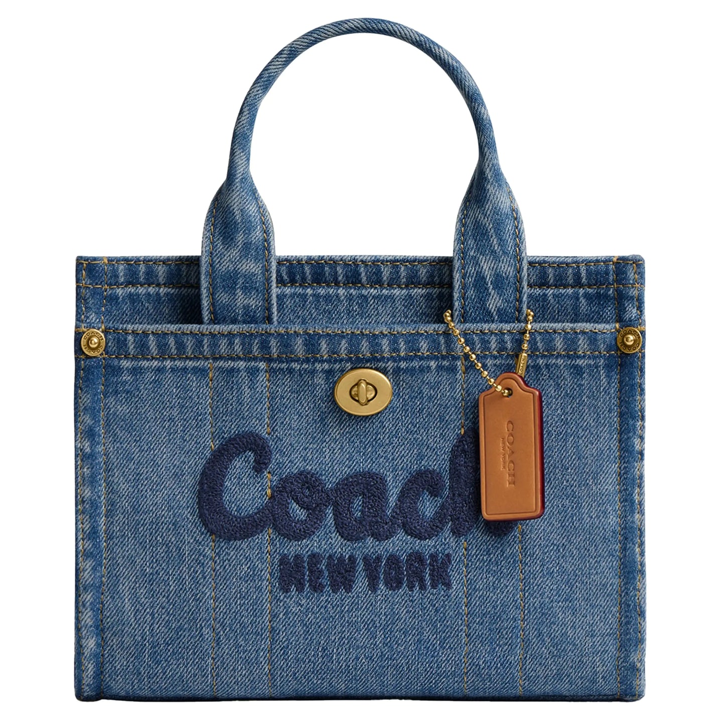 Coach Cargo Tote 20 Indigo
