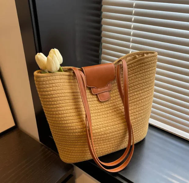 Spacious Chic Work & Travel Shoulder Tote