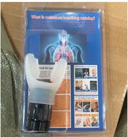 EnduroPro Lung Fitness Trainer - Black Silicone Exercise Machine