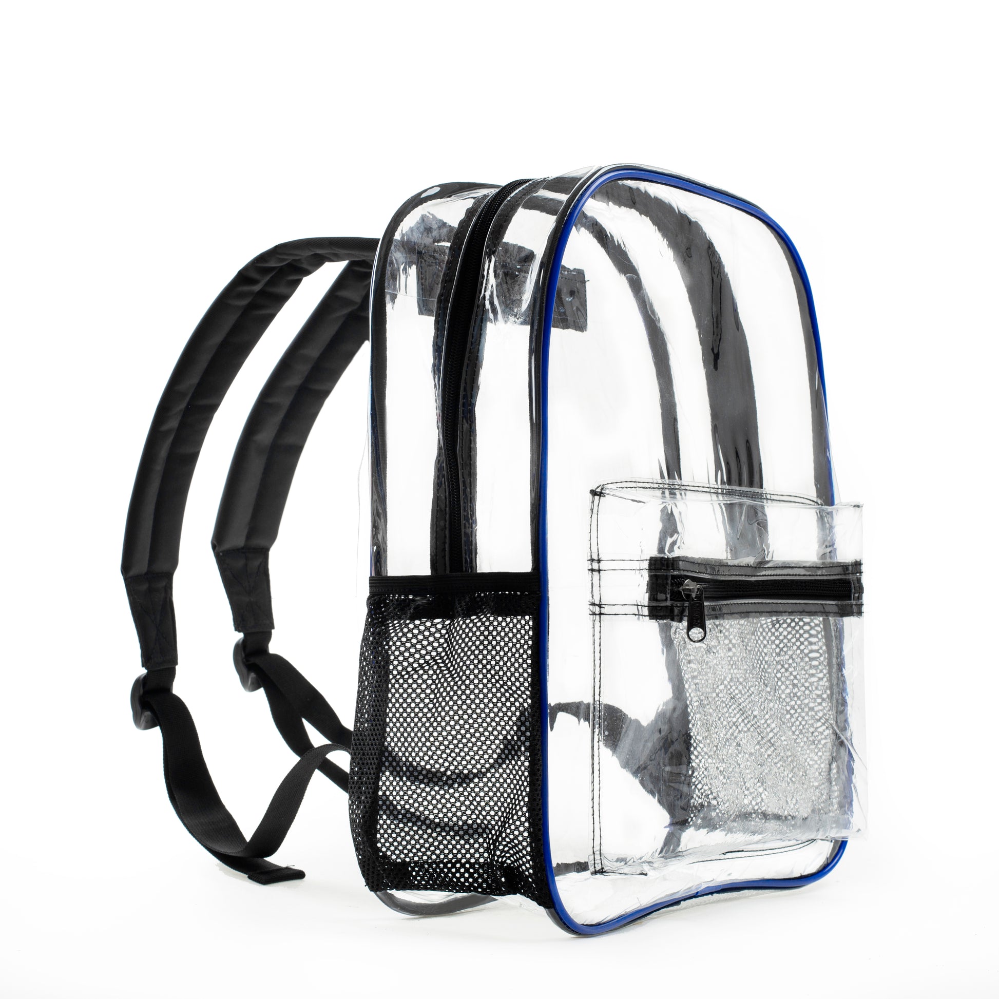 Heavy Duty Clear Transparent Backpack See through Book-Bag