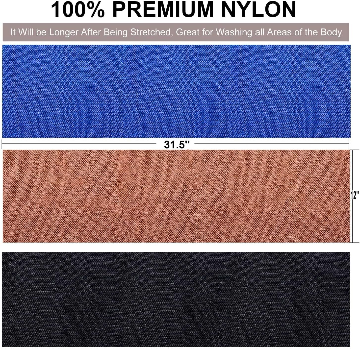 Revitalize Your Skin with 3-Pack African Exfoliating Net Sponges - Ultimate Bath and Shower Scrubbers!