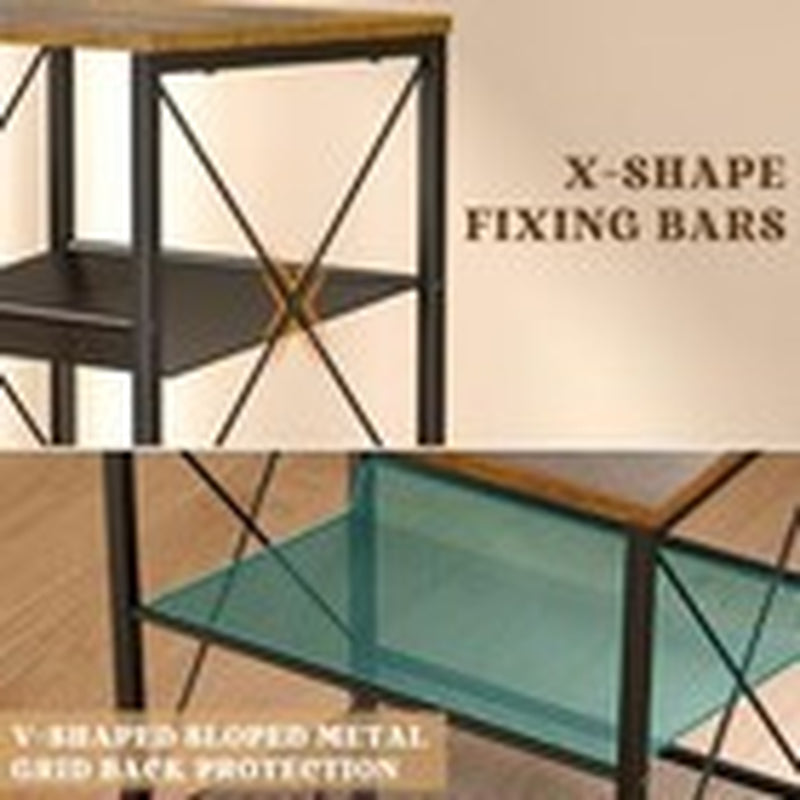 Guitar Pedal Organizer, 5 Tier Tuner Pedal Storage Shelf, Vintage Pedal Board