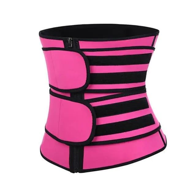 Spark Marketing Inc Waist Cincher Slimming Fitness Belt for Women - Black, Blue, Red, Purple - Medium, Small, Large, XL, XXL, 3XL - Boost Workout Results