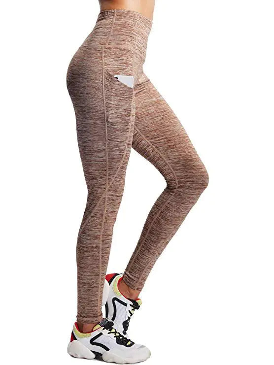 Women's High Waist Pocket Leggings for Yoga and Sports