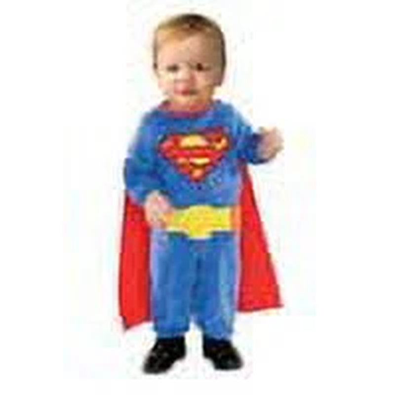 Adorable Superman Infant Costume - Perfect for Your Little Hero This Halloween!