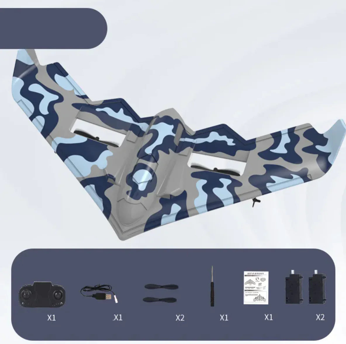 Remote Control Glider Fighter Toy