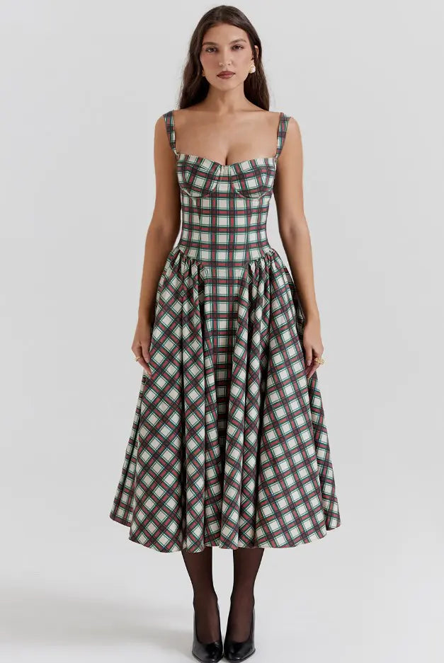 European French Style High-End Summer Dress