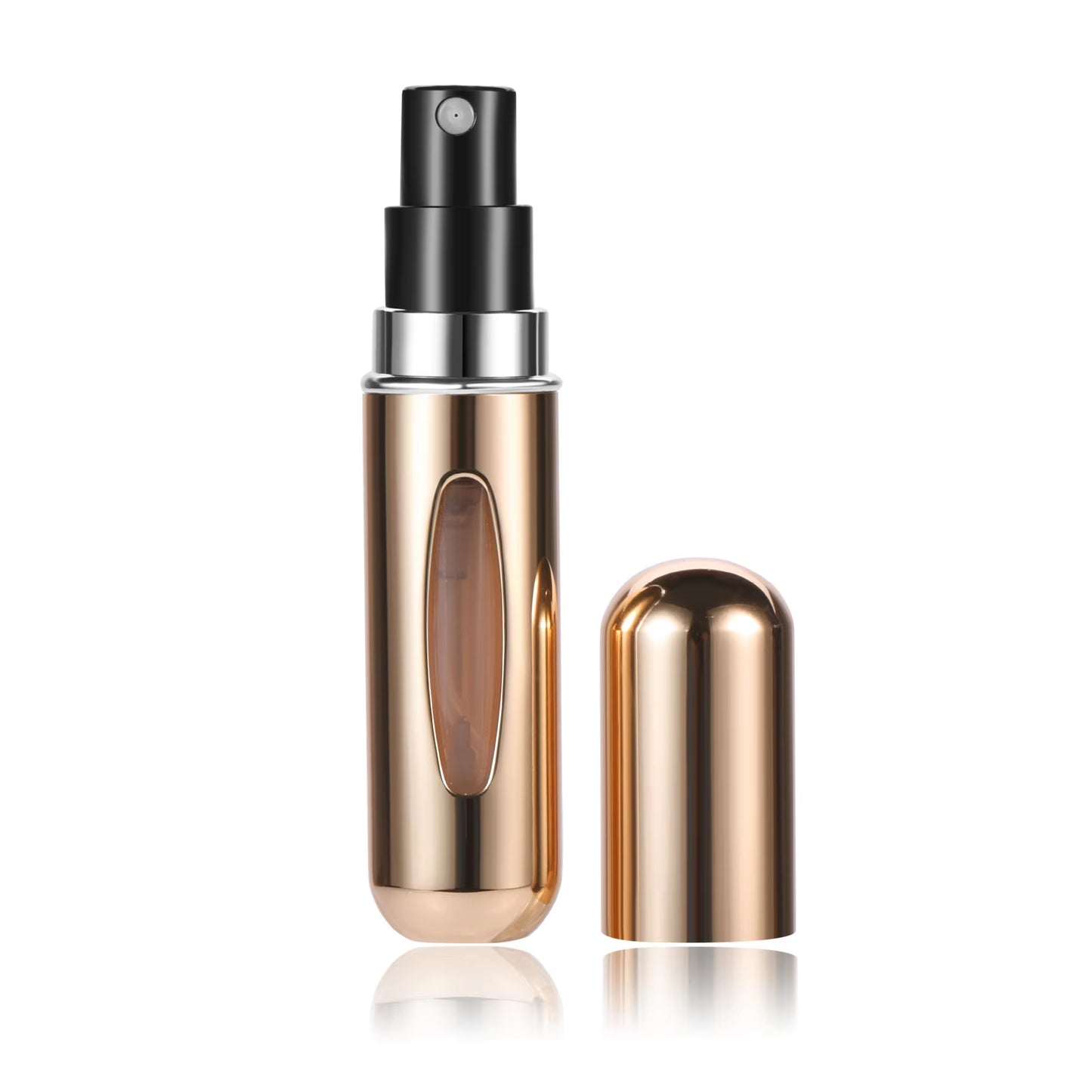 Portable 5ml Mini Perfume Refill Bottle - Travel-Friendly Refillable Spray Atomizer for On-the-Go Scent Solutions