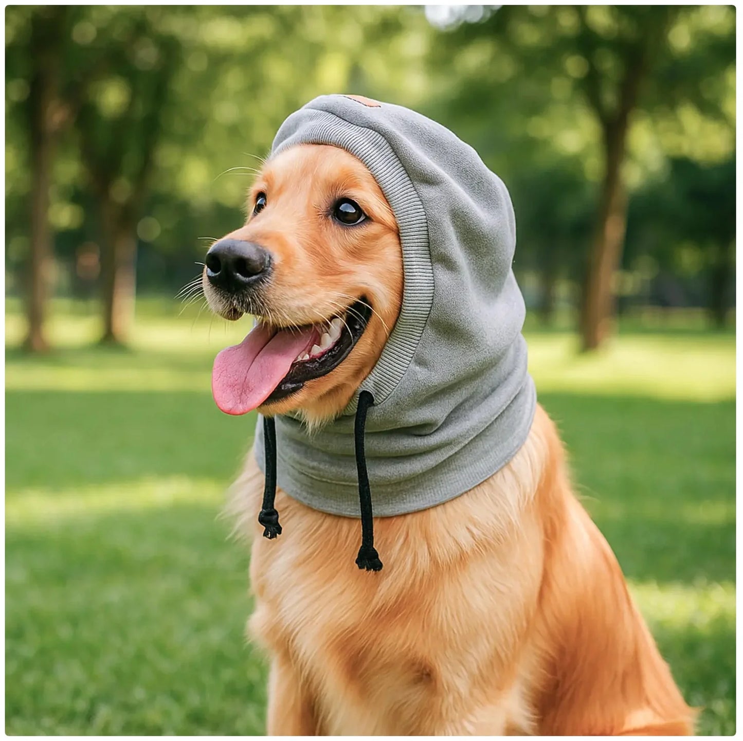 Chic and Cozy Grey Dog Hoodie - Perfect for Stylish Pups