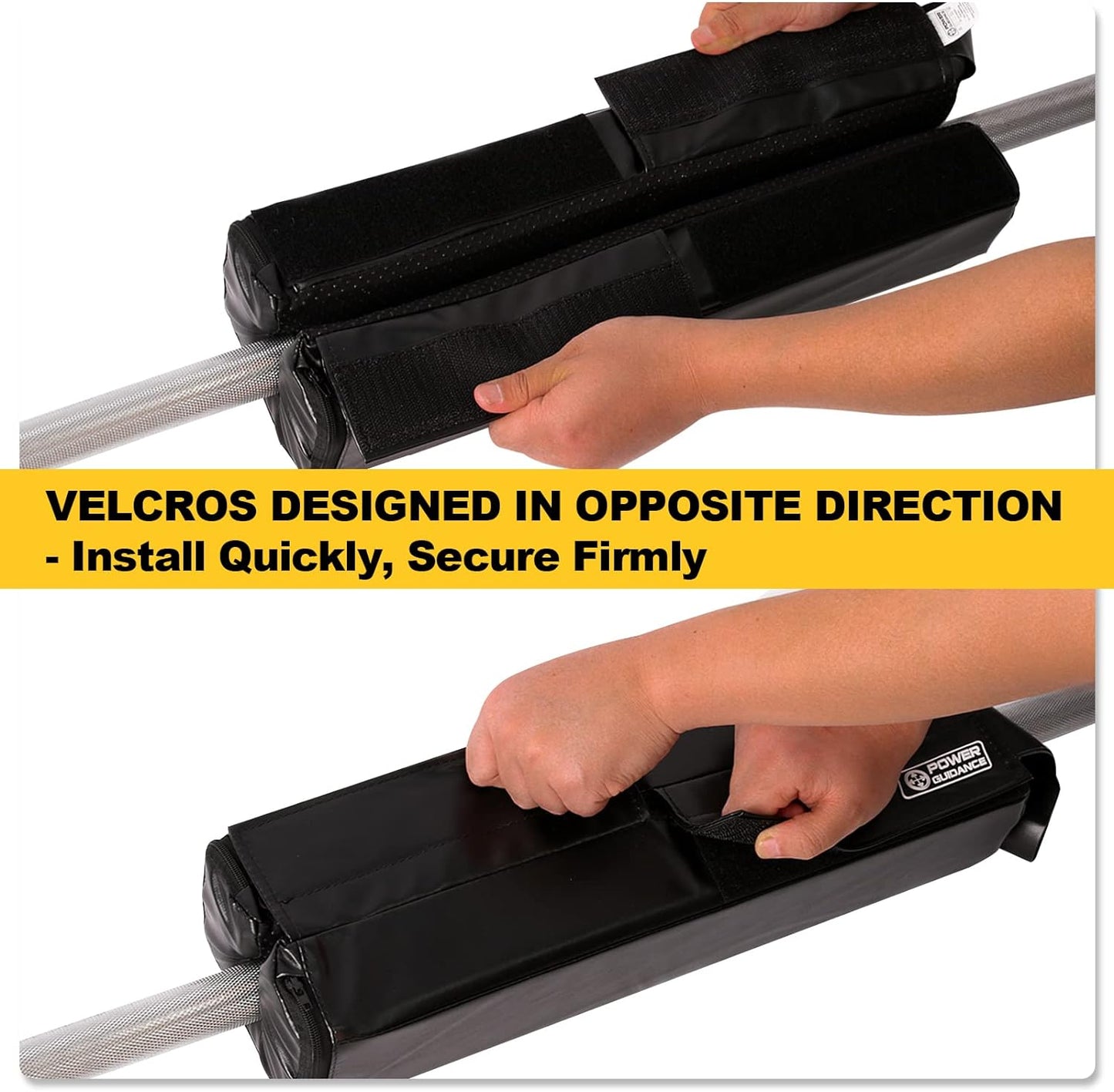 Ultimate Square Hip Thrust Pad - Protective Barbell Squat Pad for Comfort in Weight Lifting, Squats, and Lunges - Fits Standard & Olympic Bars