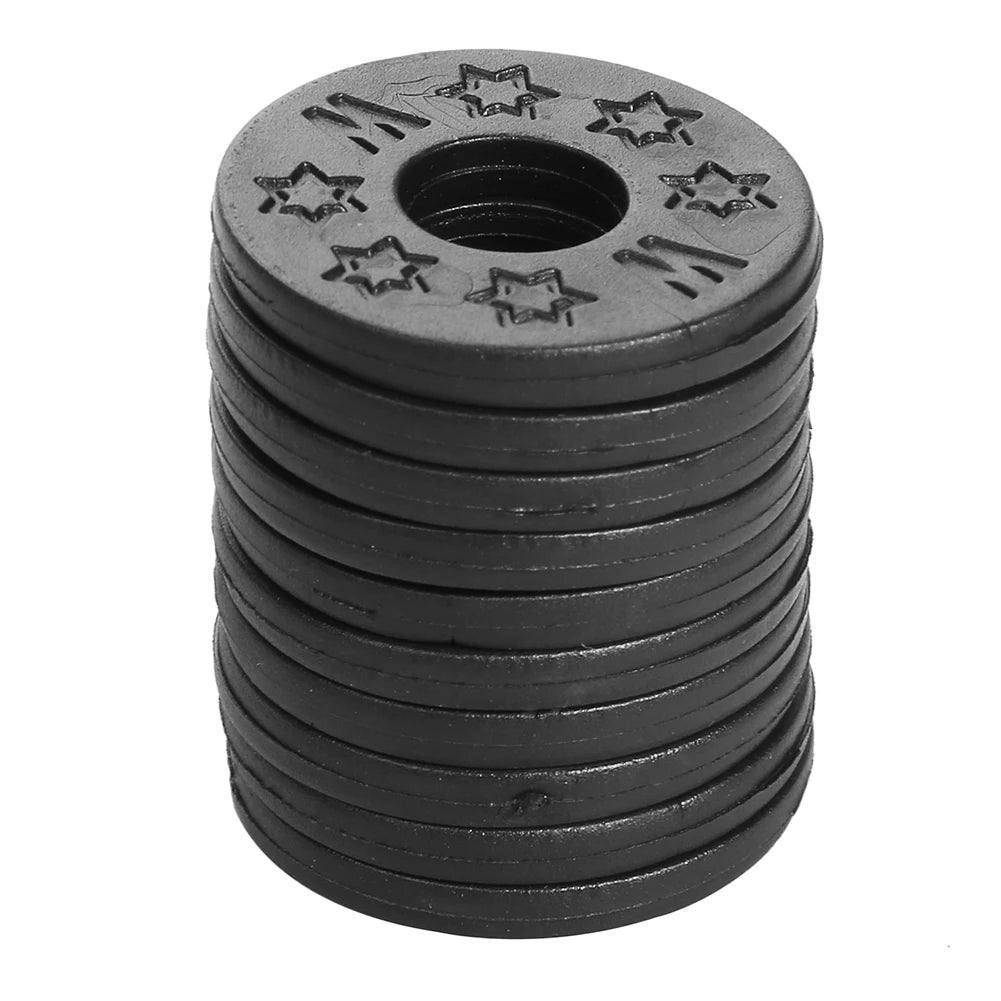 10Pcs Rubber Guitar Strap Locks Blocks for Acoustic Electric Guitar Bass