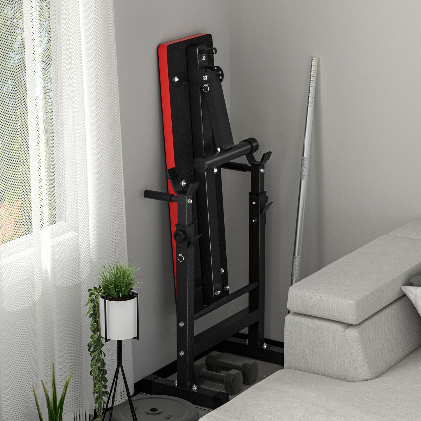 Transform Your Home Workouts with the Adjustable Foldable Bench Press Bench for Ultimate Strength Training