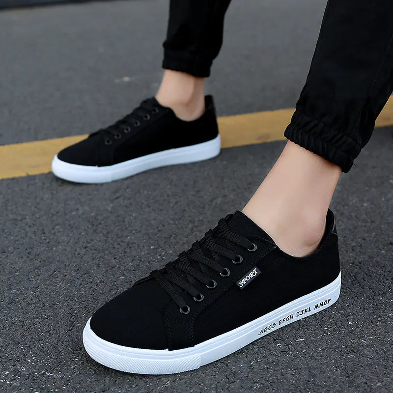 Canvas Sneakers for Men - Casual Footwear