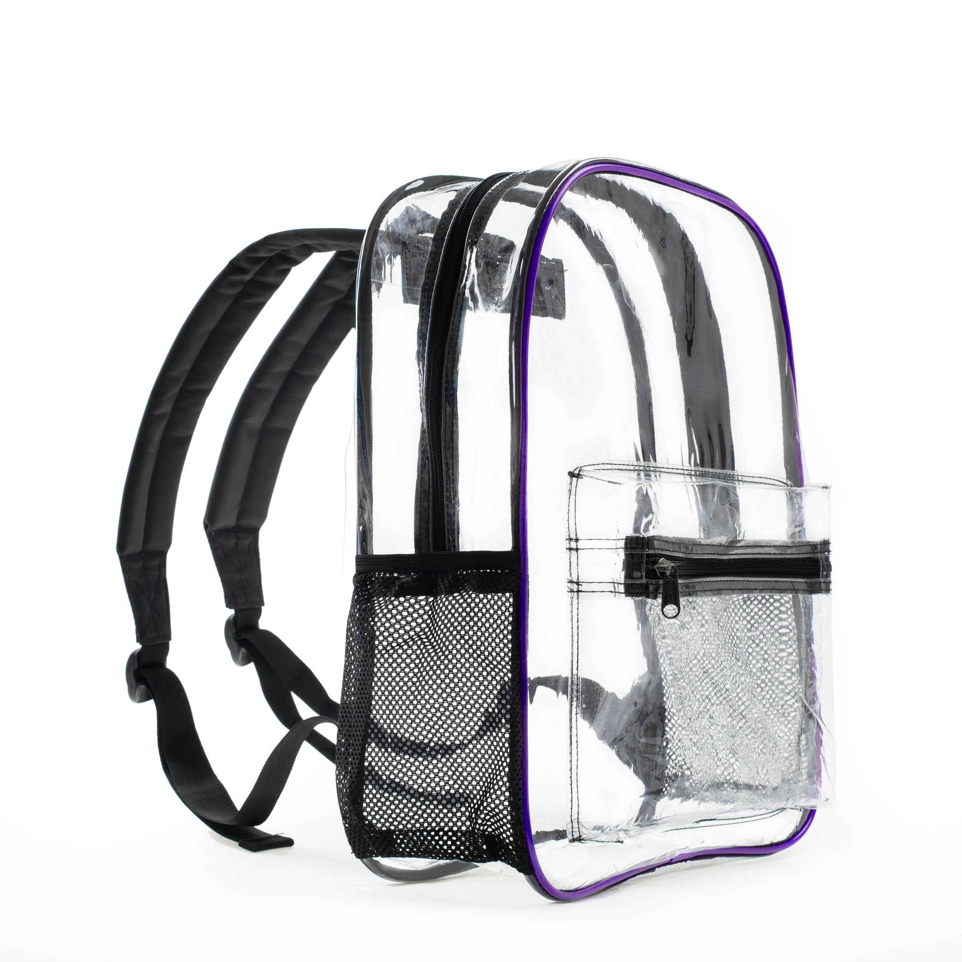 Heavy Duty Clear Transparent Backpack See through Book-Bag