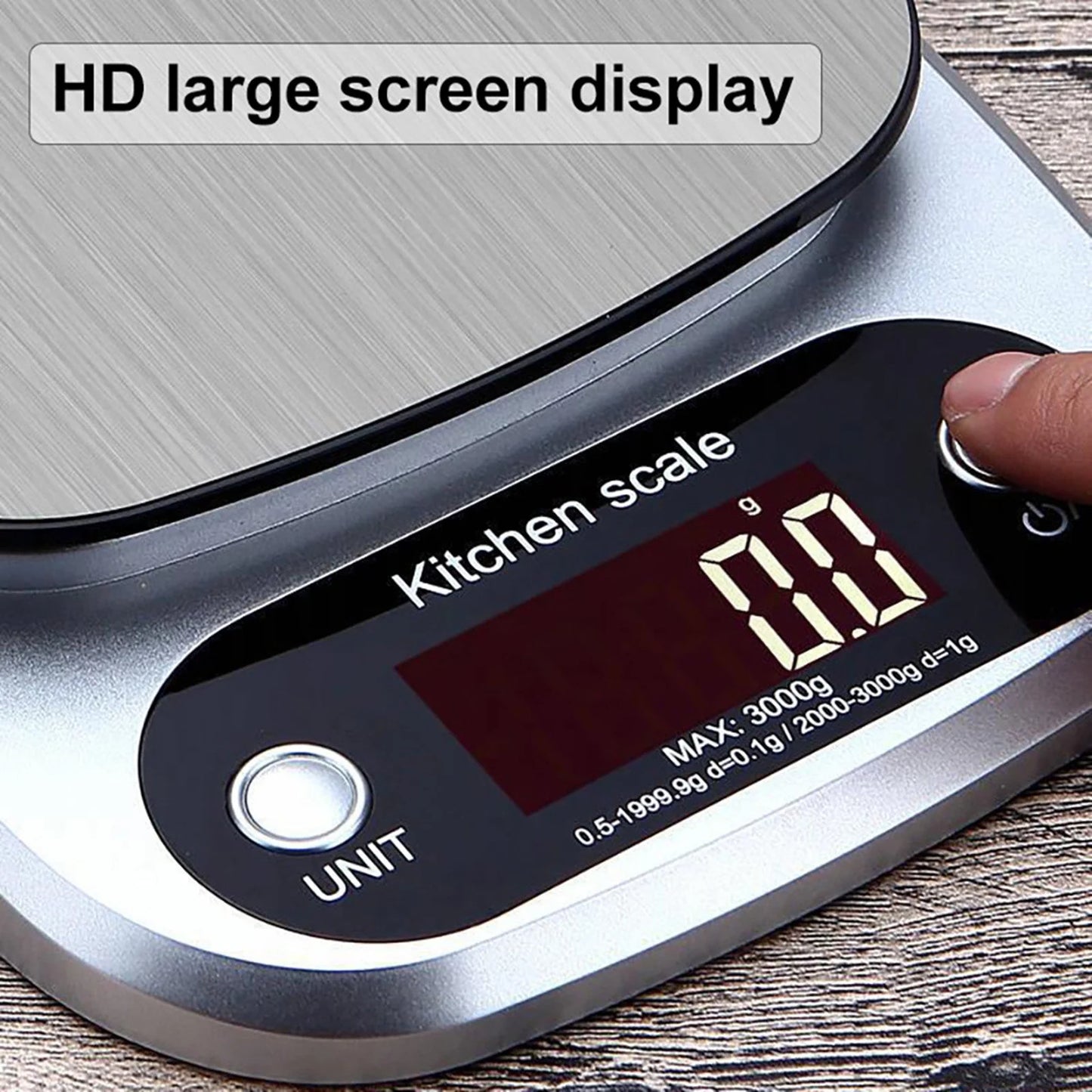 Elevate Your Cooking with the Home Gadgets Kitchen Electronic Scale - Perfect for Baking, Meal Prep, and Weight Loss!