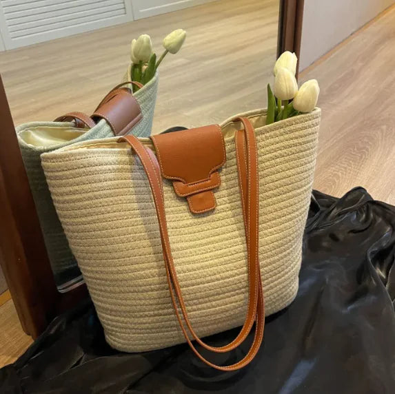 Spacious Chic Work & Travel Shoulder Tote