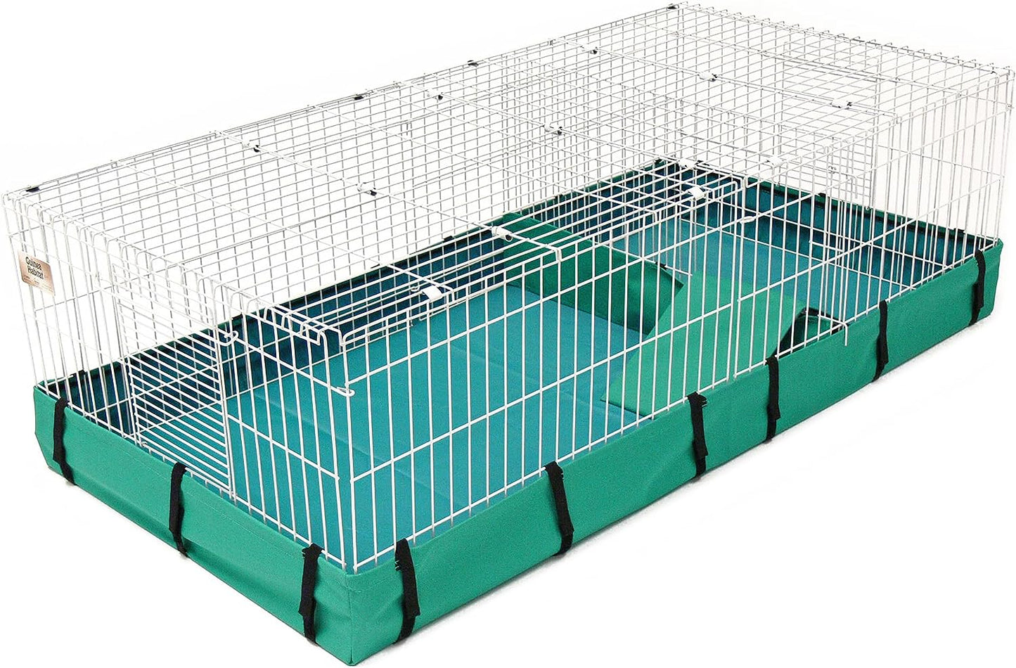 Mid West Homes for Pets Guinea Habitat plus Guinea Pig Cage by Midwest W/Top Panel, 47L X 24W X 14H Inches