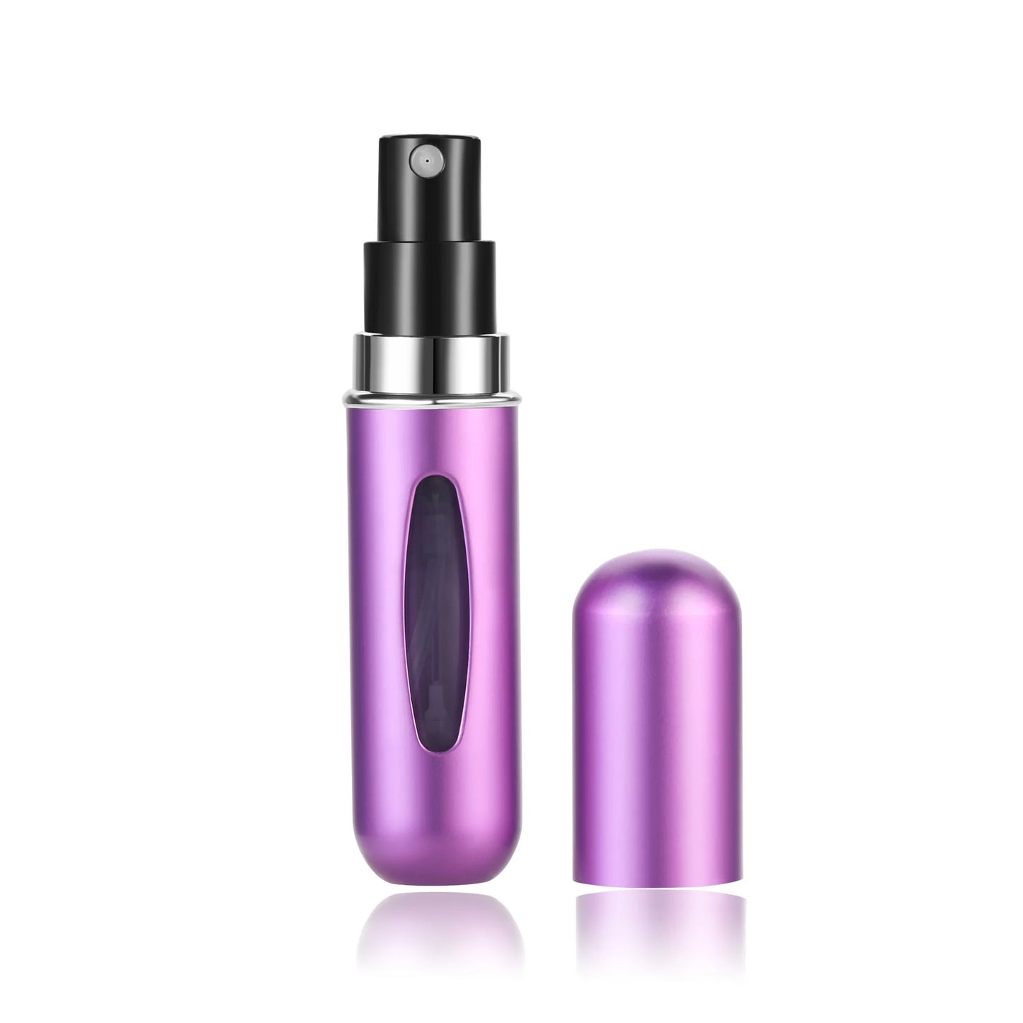 Portable 5ml Mini Perfume Refill Bottle - Travel-Friendly Refillable Spray Atomizer for On-the-Go Scent Solutions