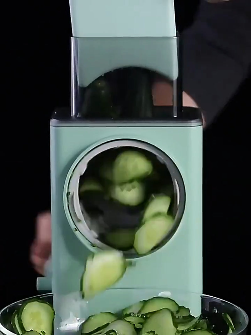 Rotary Cheese Grater, Vegetable Slicer, Cutter for Fruit, Cookie, Oreo, Nuts