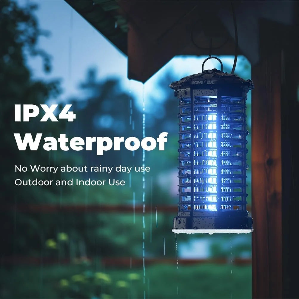 Bug Zapper ,4200V Electric Mosquito Zappers Killer, Waterproof Insect Fly Trap Outdoor for Home Backyard Patio