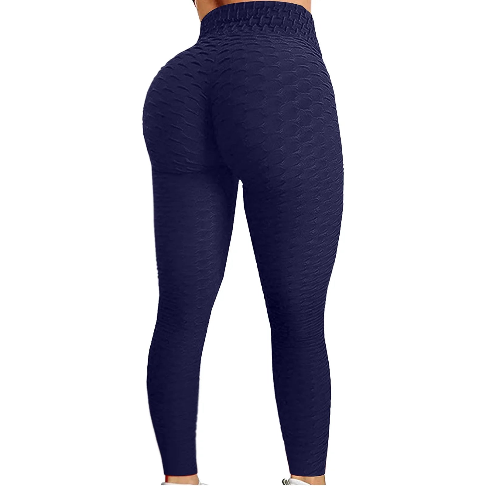 Elevate Your Workout with Our Women's High Waisted Butt Lifting Yoga Pants - Seamless Compression Leggings for Ultimate Comfort and Style