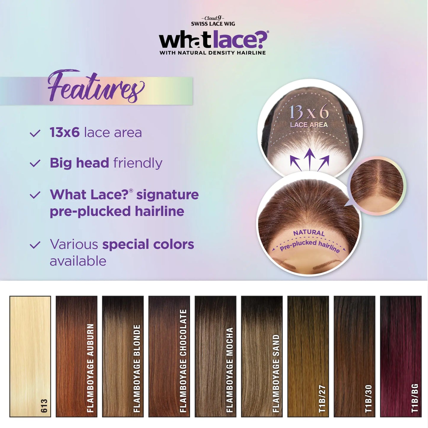 Sensationnel WhatLace - Latisha Synthetic 13x6 Wig