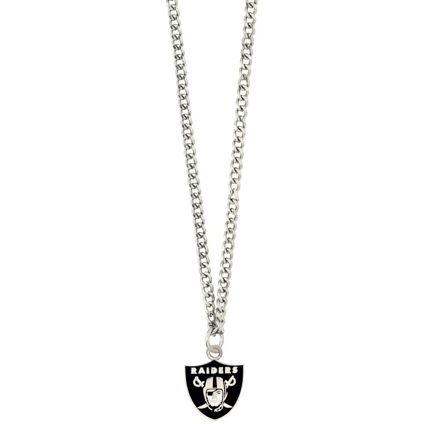 Aminco NFL Las Vegas Raiders Team Logo Pendant Necklace (NFL-PD-080-08)
